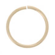Anillo abierto 12x1 mm - Gold Filledx1