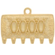 Cymbal - Teriminal 16x24 mm Kalyvari VI - Dorado x1|raw }}