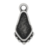 Cymbal - Charm para Cuenta Cometa 15x8 mm - Valsamo - Plata Antigua x1|raw }}