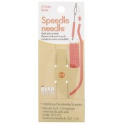 Aguja Speedle 76mm - Aguja para ensartar semillas 11/0 y 15/0 x2