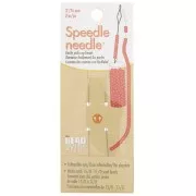 Aguja Speedle 76mm - Aguja para ensartar semillas 11/0 y 15/0 x2