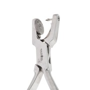 Pinza perforadora: para perforar cuero y metal con orificios de 0,7 mm a 1,8 mm, x1