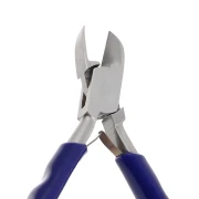 Pinza para cortar de 13,5 cm con mango ergonómico de Perles&Co - Azul x1