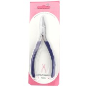 Alicates de presión planos de 14 cm con mango ergonómico de Perles&Co - Azul x1