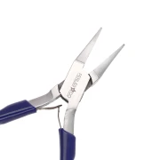 Alicates de presión planos de 14 cm con mango ergonómico de Perles&Co - Azul x1