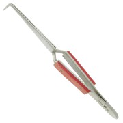 Alicates para soldar - Pinzas curvadas en cruz - 15 cm con autobloqueo by Perles&Co x1|raw }}