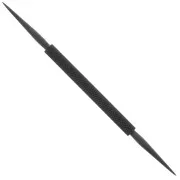 Escuadra de doble punta - Carburo 12,5 cm - Negra x1