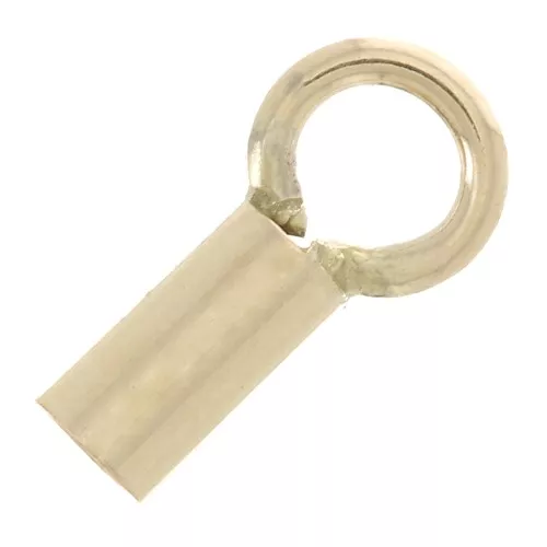 Terminal para cordón de 1,4 mm - Gold Filled x2