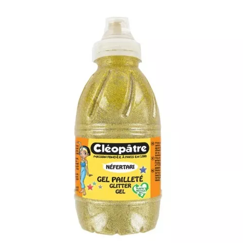Gel de purpurina para Slime - Cleopatra - Dorado x250ml