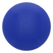 Cabujón redondo de resina opaca 12 mm - Azul Real x1