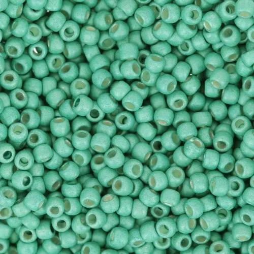 Rocalla Toho 11/0 TO11R561F - Light Teal Galvanized Mat x8g