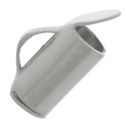 Extremos para tejer con cuentas Rocalla y Delica de 7 mm - Acero inoxidable 304 x2