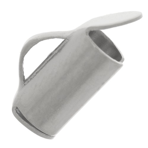 Terminales para cuentas de rocallas y Delica de 8 mm - Acero inoxidable 304 x2