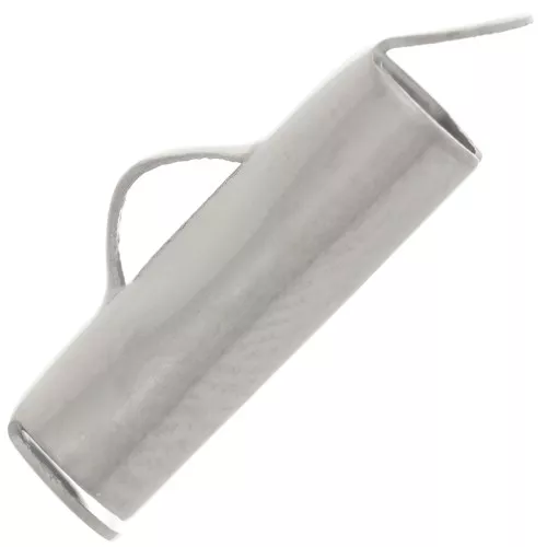 Terminales para cuentas de rocallas y Delica de 13 mm - Acero inoxidable 304 x2