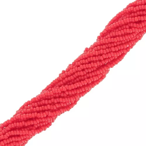 Charlottes Preciosa 15/0 - Rojo opaco x9g