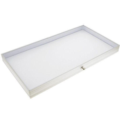 Bandeja individual para maletín de joyas - Blanco x1