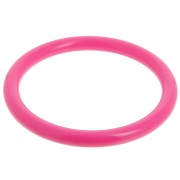 Pulsera de resina opaca de 67mm - Rosa caramelo x1
