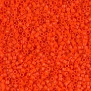 Miyuki Delica 11/0 DB0722 - Naranja opaco x 100 g