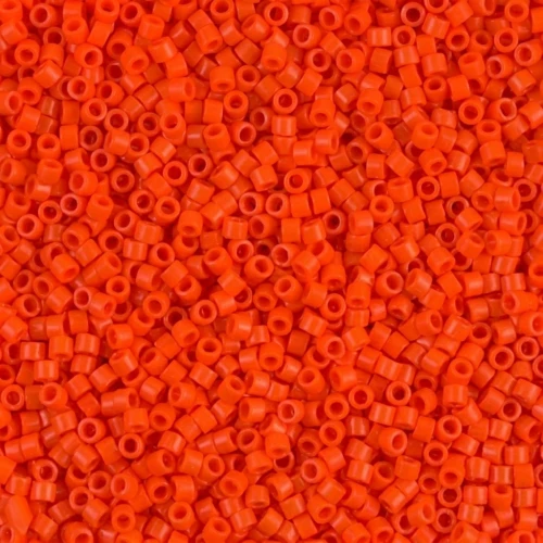 Miyuki Delica 11/0 DB0722 - Naranja opaco x 100 g
