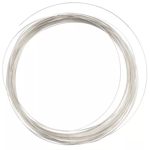 Alambre duro - Endurecido - Plata 925 redondo 0,5 mm x10m