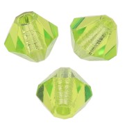 Tupis de cristal Preciosa 4 mm - MC Bead Rondell - Limecicle x30