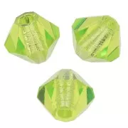 Tupis de cristal Preciosa 4 mm - MC Bead Rondell - Limecicle x30