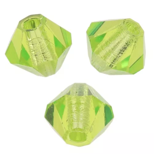 Tupis de cristal Preciosa 4 mm - MC Bead Rondell - Limecicle x30