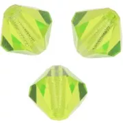 Preciosa Copas de cristal de 6 mm - MC Bead Rondell - Limecicle x12