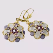 Cuentas de vidrio Amos® by Puca® 5x8 mm - Full Sliperit x10g