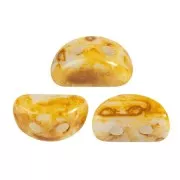 Cuentas Kos® by Puca® 6x3 mm - Travertino blanco opaco x10g