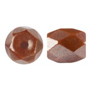 Cuentas de cristal Baros® by Puca® 6x5 mm - Frost Caramel Luster x10g|raw }}