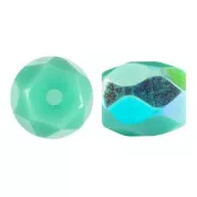 Cuentas de cristal Baros® by Puca® 6x5 mm - Frost Jade AB x10g