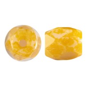 Cuentas de cristal Baros® by Puca® 6x5 mm - Frost Sweet Pink Travertine x10g