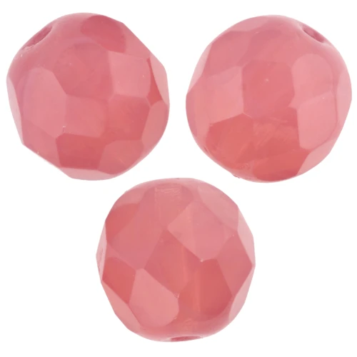 Facetadas 8 mm Rosa Opal x20