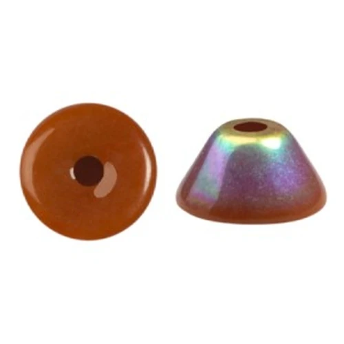 Cuentas de cristal Konos® by Pucca® 4x2 mm - Frost Caramel AB x10g