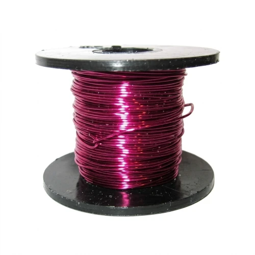 Hilo de cobre 0.50 mm Fucsia x 25 m