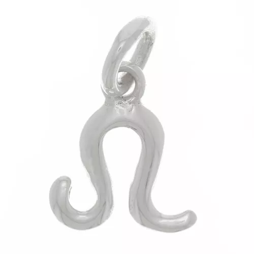 Dije signo astrológico 10x8 mm - Leo - Plata 925 x1