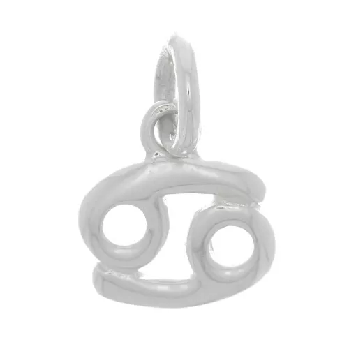 Dije signo astrológico 9x8 mm - Cáncer - Plata 925 x1