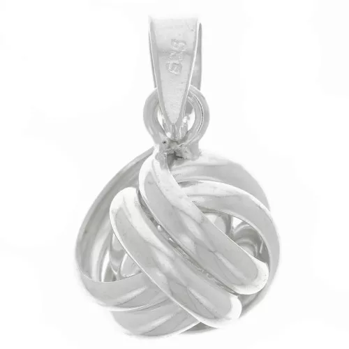 Colgante Nudo de Amor 11 mm - Plata 925 x1