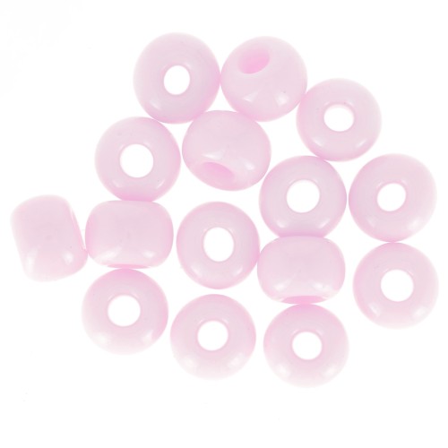 Cuentas de Rocalla Preciosa 2/0 - 6 mm - Light rose opaco x 20 g
