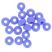 Cuentas de Rocalla Preciosa 2/0 - 6 mm - Azul claro opaco x 20 g