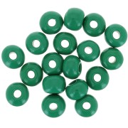 Cuentas de Rocalla Preciosa 2/0 - 6 mm - Verde oscuro opaco x 20 g