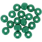 Cuentas de Rocalla Preciosa 2/0 - 6 mm - Verde oscuro opaco x 20 g
