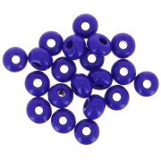 Cuentas de Rocalla Preciosa 2/0 - 6 mm - Zafiro oscuro opaco x 20 g