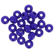 Cuentas de Rocalla Preciosa 2/0 - 6 mm - Zafiro oscuro opaco x 20 g