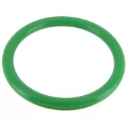 Pulsera de resina opaca 67 mm - Verde abeto x1