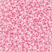 Cuentas de Rocalla Preciosa 11/0 de 2 mm - Rosa claro nacarado, 20 g