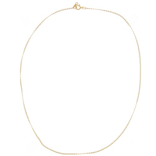Gargantilla de malla Jaseron 1,3 mm - Gold Filled x46cm