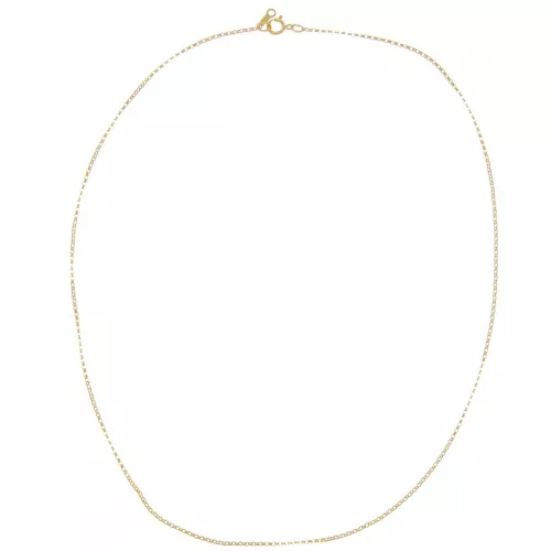 Gargantilla de malla Jaseron 1,3 mm - Gold Filled x46cm