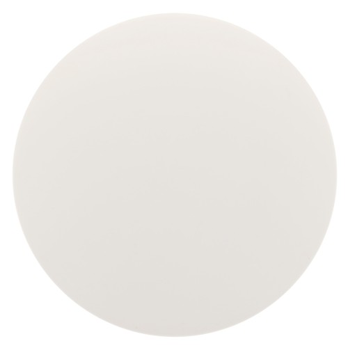 Cabujón redondo de resina efecto mate 12 mm - Marfil x1